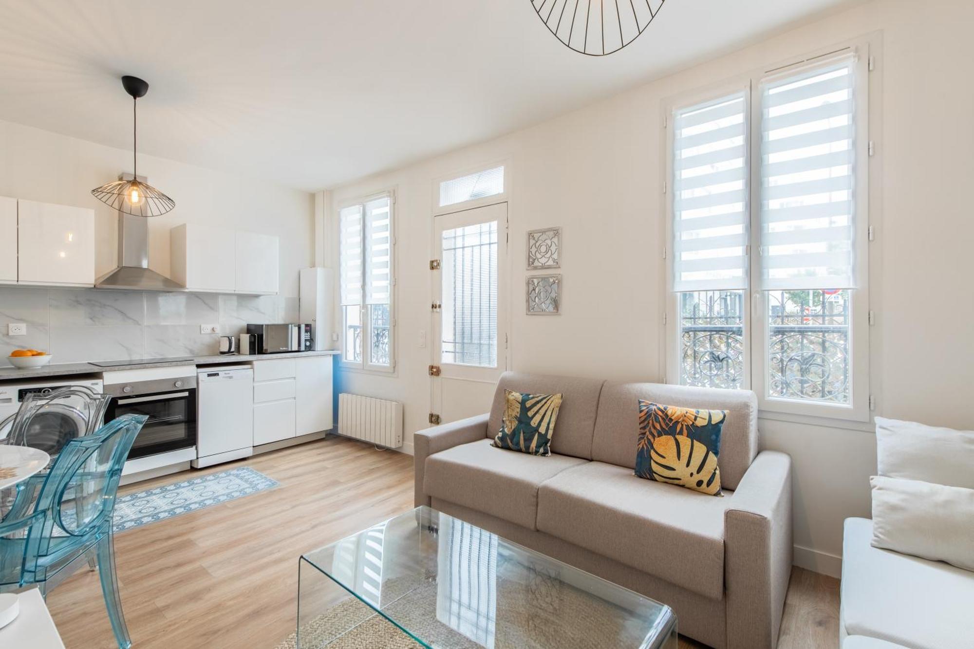 Spacious And Bright 2-Bedroom Large Apartment Very Close To Paris - Near Metro Boulogne-Billancourt Exterior photo